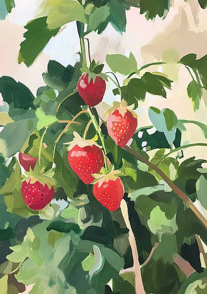 Strawberries by Niklas Maximilian