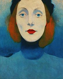 Porträt einer vornehmen Frau von Jan Keteleer