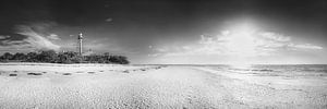 Leuchtturm am Strand auf Sanibel Island in Florida.