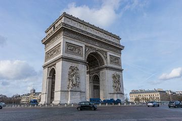 Arc de Triomphe in Paris by Patrick Verhoef