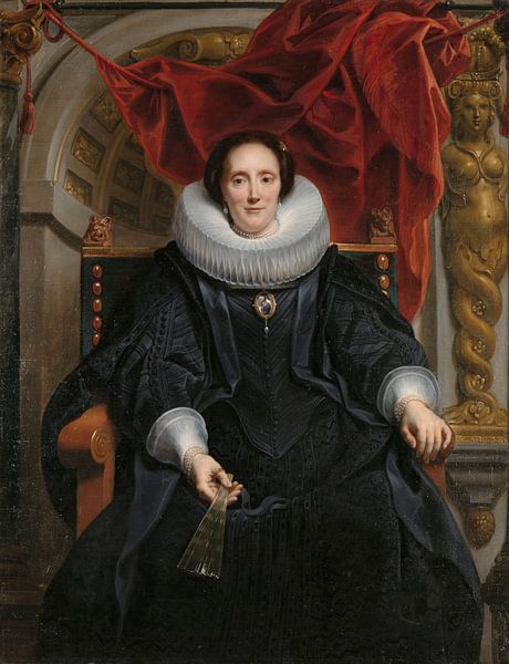 Portrait de Catherine Behaghel, Jacob Jordaens (I) par Des maîtres magistraux