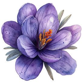 Crocus Whisper by Chromatic Fusion Studio