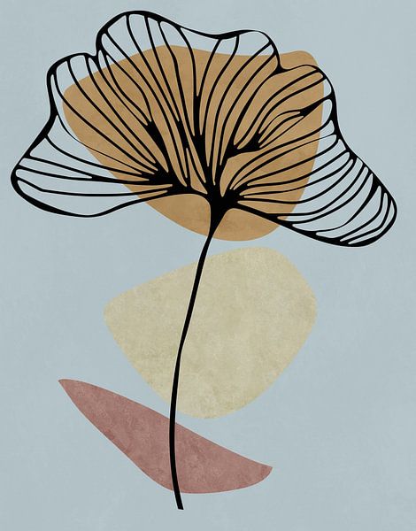 Minimalist garden 1 by Georgia Chagas