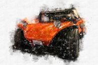 Beach Buggy 1966 by Theodor Decker thumbnail