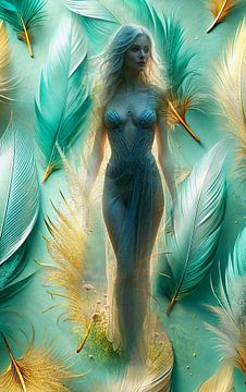 Une féminité légère comme une plume