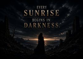 « It won'’t be dark forever »