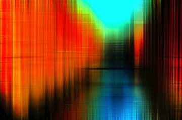 Hamburg Speicherstadt abstrakt