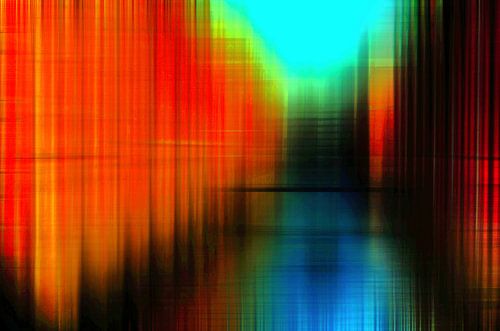 Hamburg Speicherstadt abstract