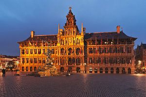 Rathaus Antwerpen von Gunter Kirsch