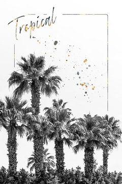 Palm Trees Impression | Tropical by Melanie Viola