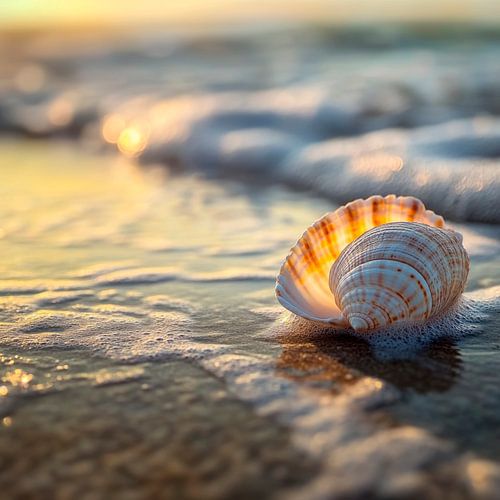 Coquillage sur la plage
