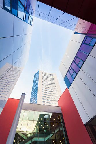 L'université et la tour de la ville de Leipzig