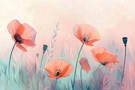 Mohn | Mohn von Poster Art Shop