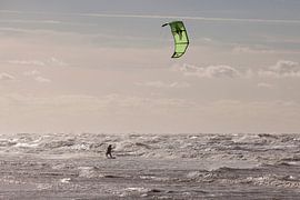 Kitesurfer sur André Dorst
