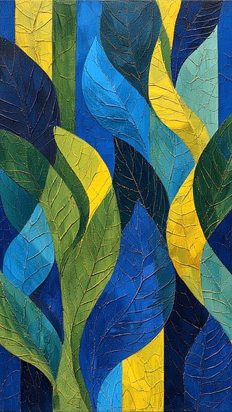 Blattmuster 1 von Günther Heilemann