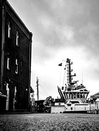 Schlepper im Hafen von scheepskijkerhavenfotografie