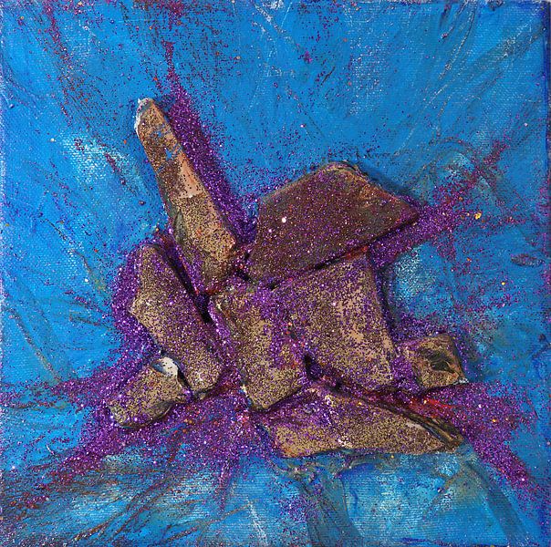 # 41 Acryl auf Leinwand 20 x 20 cm by Erich Keller