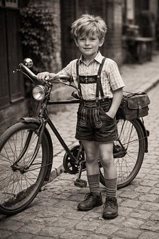 the boy and his bicycle