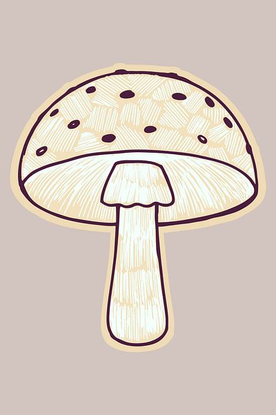 Golden Mushroom by ComfortQ