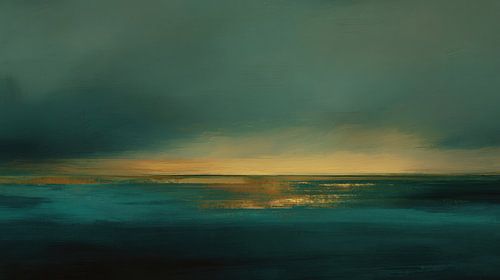 Silence émeraude au crépuscule