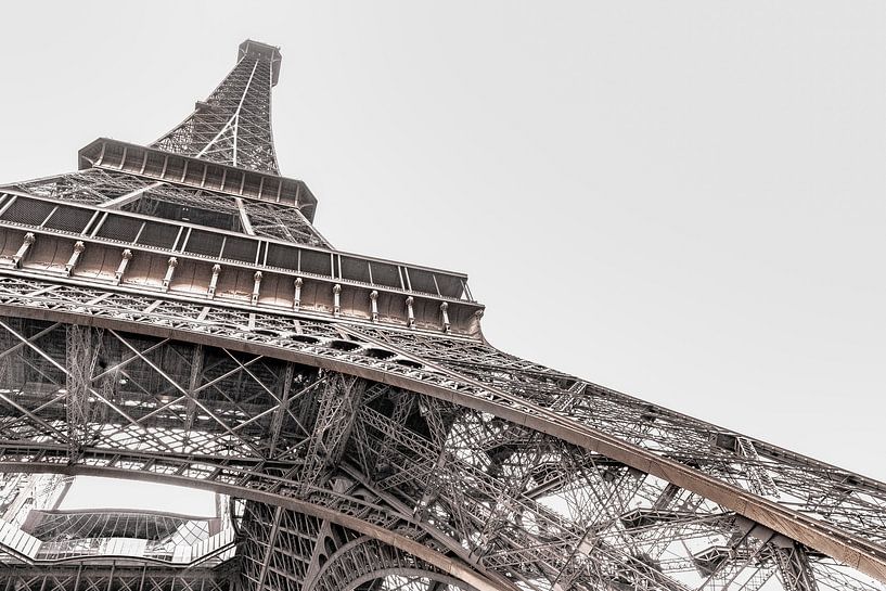 Heller Eiffelturm, Paris von Robbert Ladan