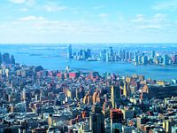 Manhattan met uitzicht op de Hudson rivier 2