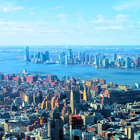 Manhattan with view of Hudson River 2 by Thomas Zacharias
