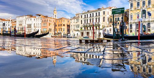 Reflections at the Gondola Station