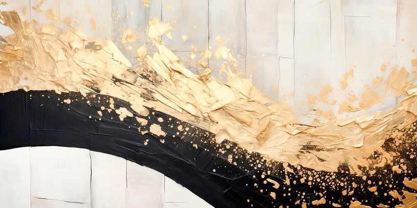 ART ABSTRACTUEL Vague par Melanie Viola