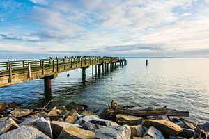Seebrücke in Sassnitz auf der Insel Rügen