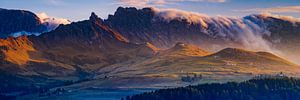 Sonnenuntergang Seiseralm