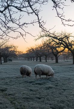 sheep 2 van Tim Breeschooten