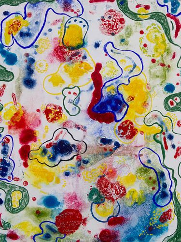 'Miro is my friend – green’ – staand