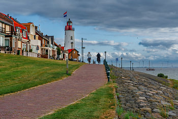 the Urk lighthouse