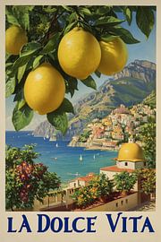 Lemons of the Amalfi Coast - La Dolce Vita by MArt