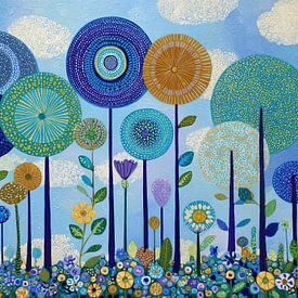 Flowers and Trees | Nature’s Radiant, Playful Display by Flower Studio