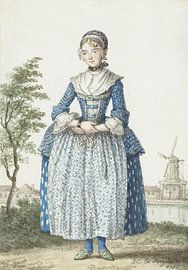 Fille de la Hollande du Nord, Paulus Constantijn la Fargue