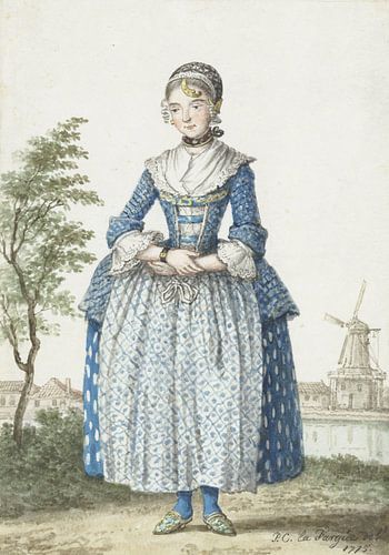 Noord-Hollands meisje, Paulus Constantijn la Fargue