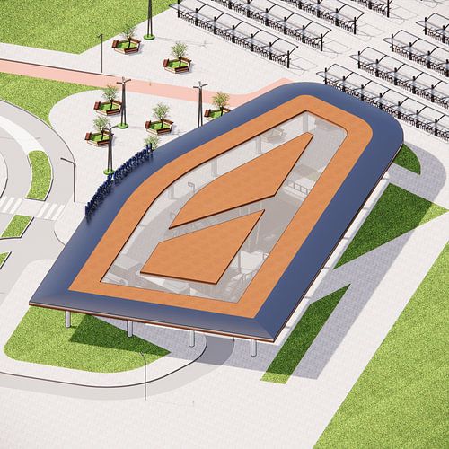 Bahnhof Heerenveen Skoatterwâld