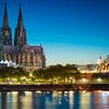 An evening in Cologne by Martin Wasilewski