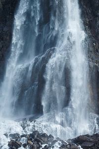 Wasserfall Island von Menno Schaefer