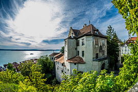 Alte Burg Meersburg von Dieter Walther