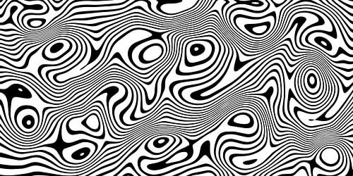 Psychedelische boho-stijl in de moderne kunst
