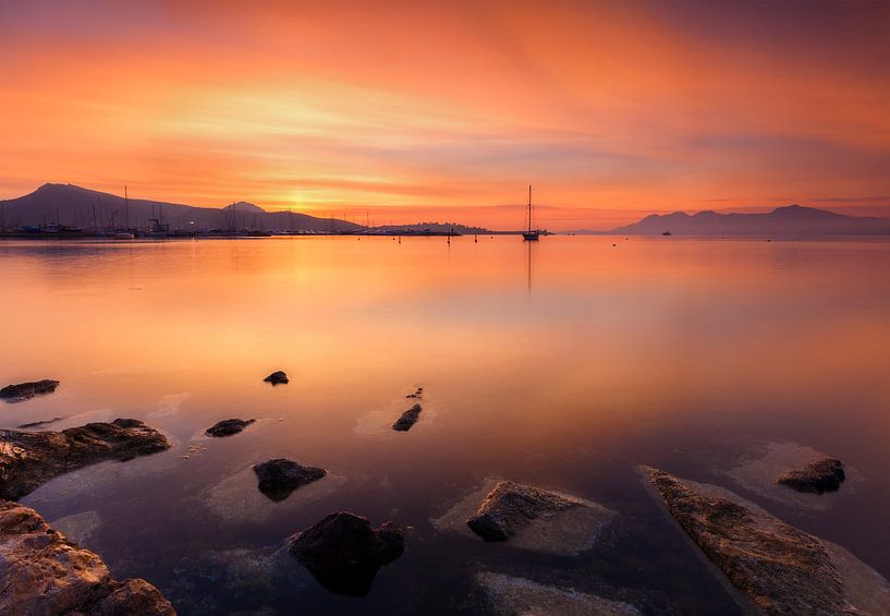 Mallorca bei Sonnenaufgang, Spanien von Frank Peters