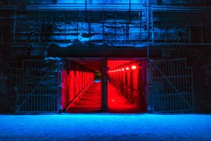 Der rote Tunnel, Landschaftspark Duisburg