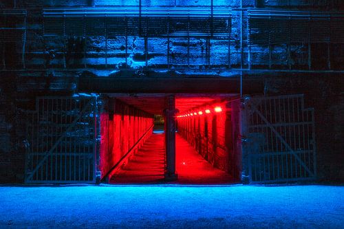 The red tunnel, Landschaftspark Duisburg