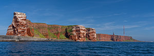 Red Sandstone Cliffs and Coastline of Heligoland