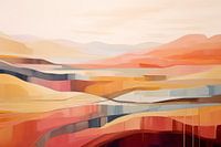 Abstract landschap
