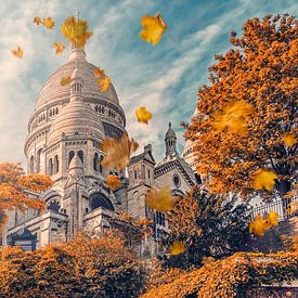 Montmartre en automne sur Manjik Pictures