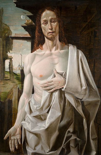 Bramantino,De opgestaane Christus, Christus Dolens van finemasterpiece